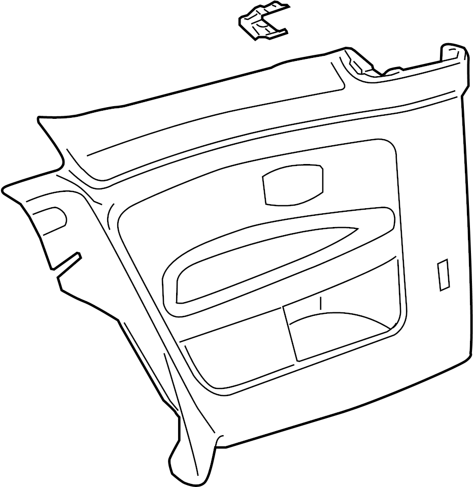 Lower Quarter Trim 5K3-867-043-AH-YLU - View 2
