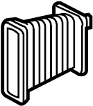 Door Check Cover 5N0-959-843-B - View 2