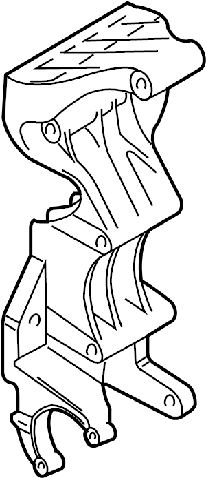 Alternator Bracket 022-260-087-F - View 6