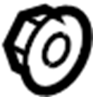 License Bracket Nut WHT-007-341 - View 27