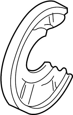 Splash Shield 8E0-615-612-E - View 3