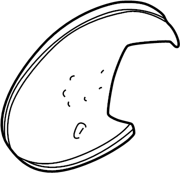 Splash Shield 8E0-615-612-E - View 5