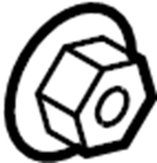 Blind Spot Detection System Warning Sensor Nut WHT-005-560 - View 6