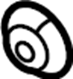 Blind Spot Detection System Warning Sensor Nut WHT-005-560