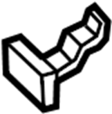 Seat Track Adjust Handle 1J0-881-253-E-B41 - View 22