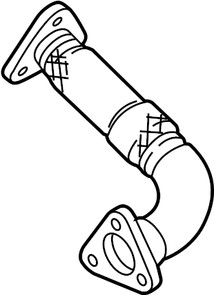 Front Pipe 059-131-789-S - View 3