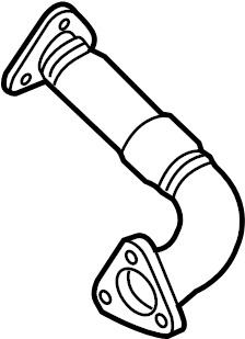 Front Pipe 059-131-789-S - View 2