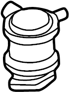 Secondary Air Injection Pump Check Valve 022-131-101-F - View 2