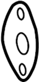 Turbocharger Oil Line Gasket 058-145-757-A - View 7