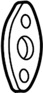 Turbocharger Oil Line Gasket 058-145-757-A - View 4