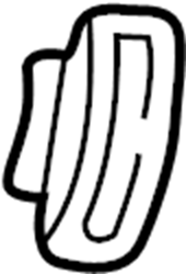 Release Lever Bezel 6R3-881-607-82V - View 13