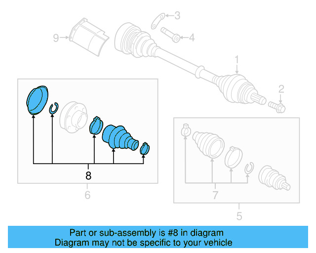 Inner Boot 1K0-498-201-H - View 5