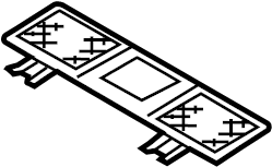 Trim Plate 1K0-947-133-B-82V - View 4