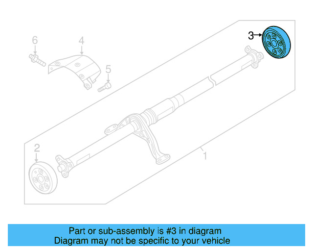 Drive Shaft Damper 5Q0-521-307 - View 7