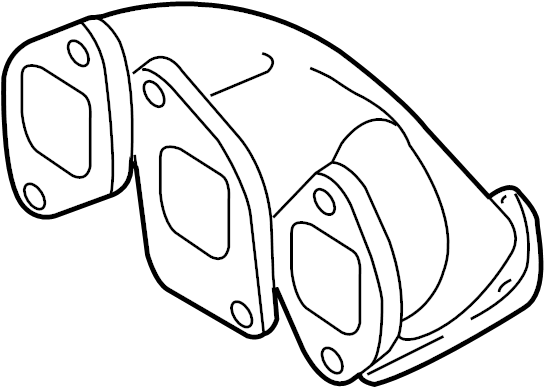 Exhaust Manifold 03H-253-031-A - View 2