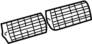 Vent Grille 1J0-819-755-B-01C - View 8