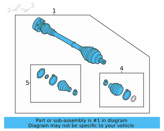 Axle Assembly 3QF-501-203-B