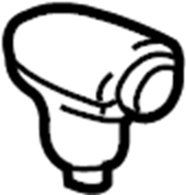 Shift Knob 1C1-713-139-B-THQ - View 2