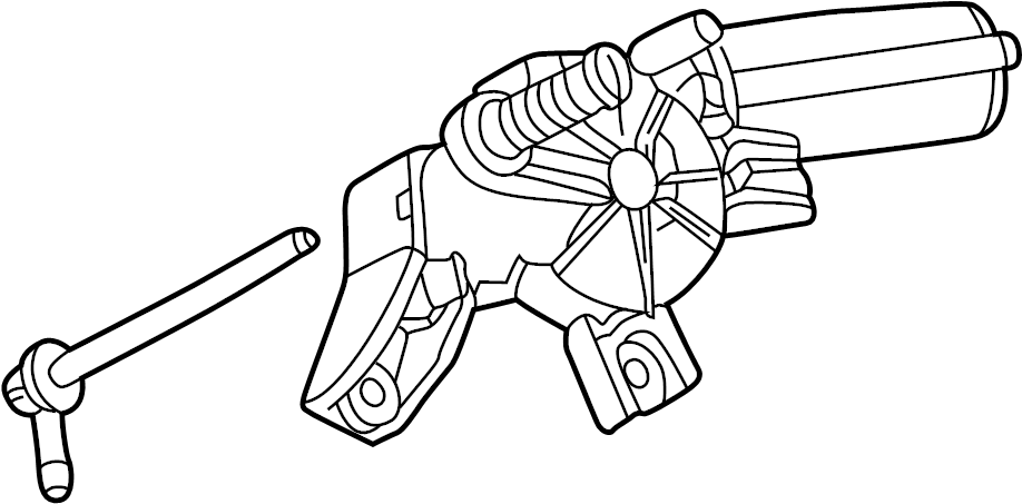 Wiper Motor 1J6-955-711-C - View 3