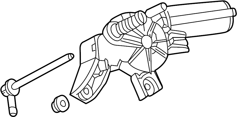 Wiper Motor 1J6-955-711-C - View 4