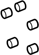 Wheel Stud 7B0-601-139 - View 2