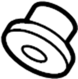 Bracket Grommet 1K0-955-493-A - View 5