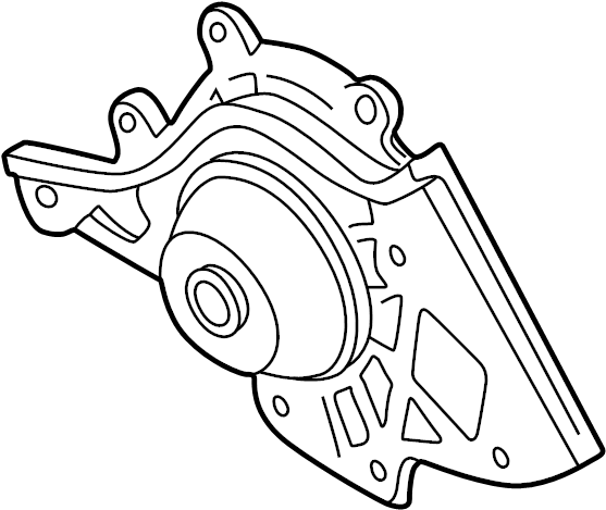 Water Pump 077-121-004-P - View 3