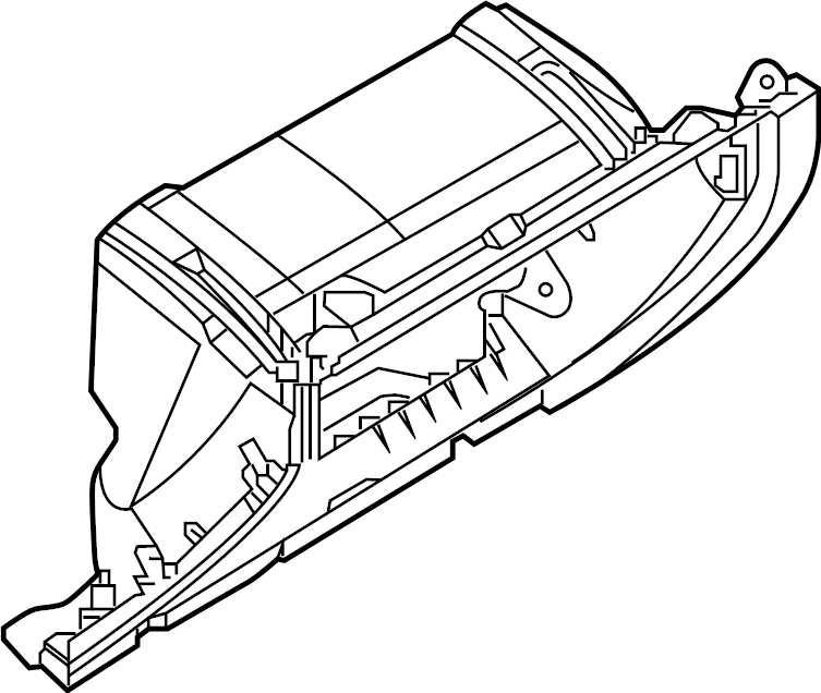 Glove Box Frame 17B-857-101-A-RM5 - View 2