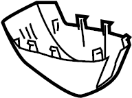 Mirror Inside Cap 7P6-858-547-B-9B9 - View 4