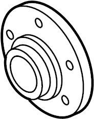 Wheel Hub 8N0-407-613-C