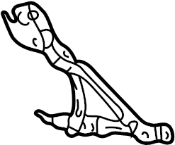 Deck Lid Hinge 3B5-827-301-B - View 4