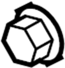 Impact Bar Nut WHT-001-002 - View 8