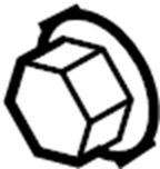 Impact Bar Nut WHT-001-002 - View 6