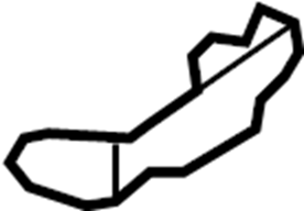 Console Body Front Bracket 1J0-863-531-C - View 20