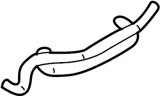 Engine Coolant Hose 1J0-121-086-BR - View 3