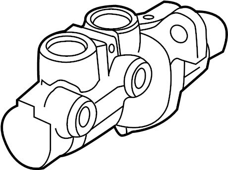 Brake Master Cylinder 7B0-614-019-F - View 2