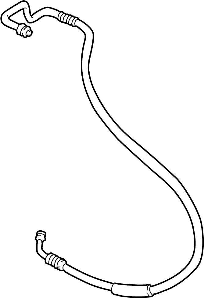 A/C Refrigerant Liquid Hose 7D1-820-739-B