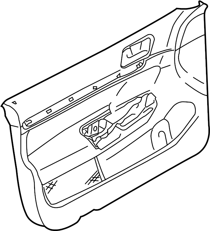 Door Interior Trim Panel 1K4-867-011-KE-YJT - View 3