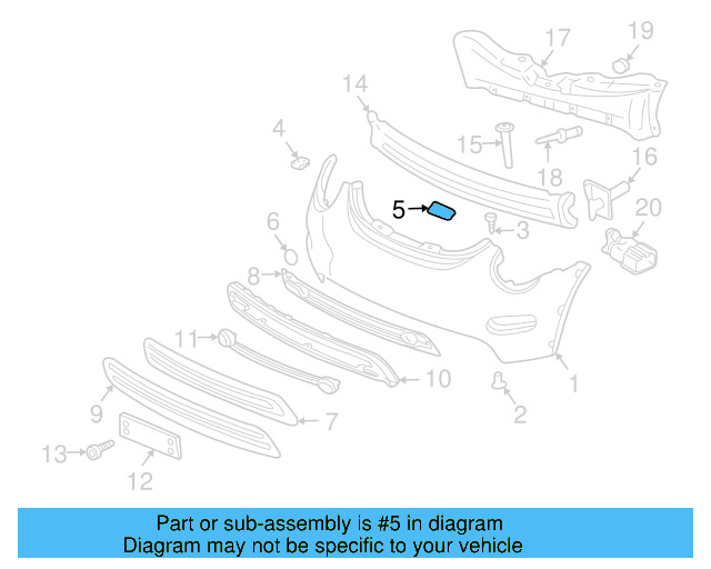 Bumper Cover Protector 867-807-637 - View 3