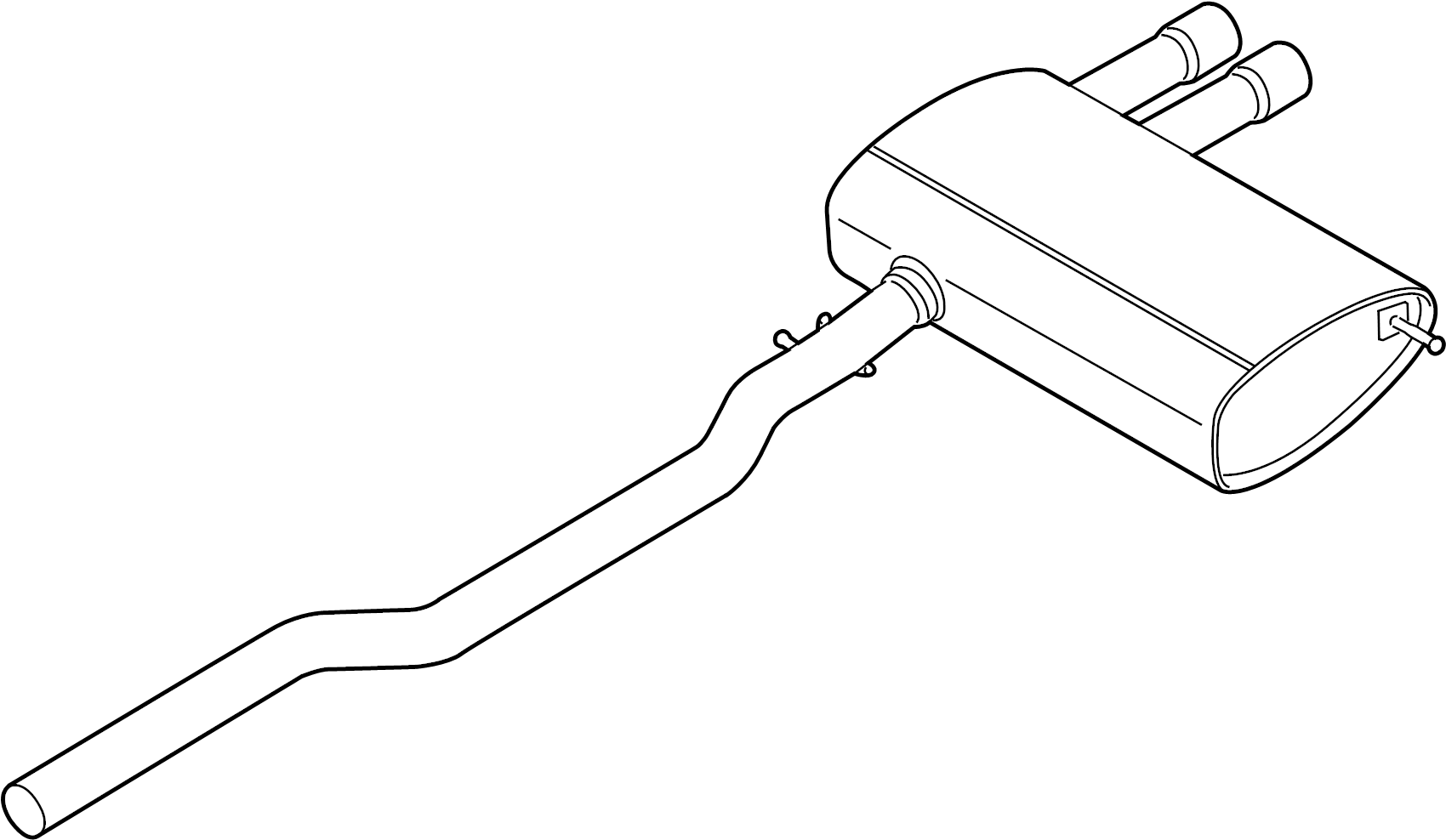 Muffler 3CN-253-609-C - View 2