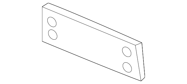 License Bracket 1C0-807-287-D-B41 - View 2