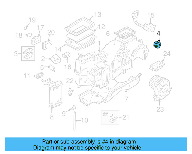 Heater Core 1J1-819-031-B - View 14