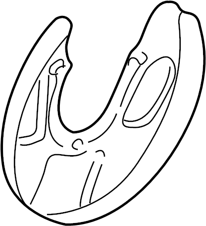 Backing Plate 1J0-615-612-D - View 10