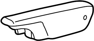 Armrest 701-881-082-B-EEM - View 2