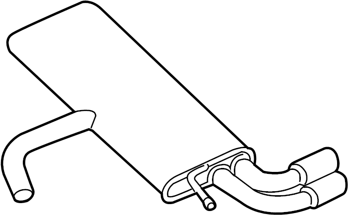 Rear Muffler 5GM-253-609-D
