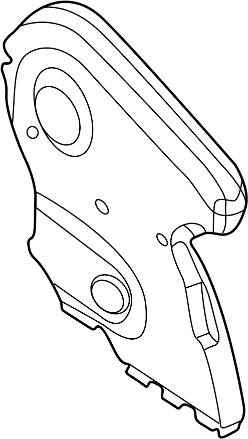 Timing Cover 058-109-107-B - View 2