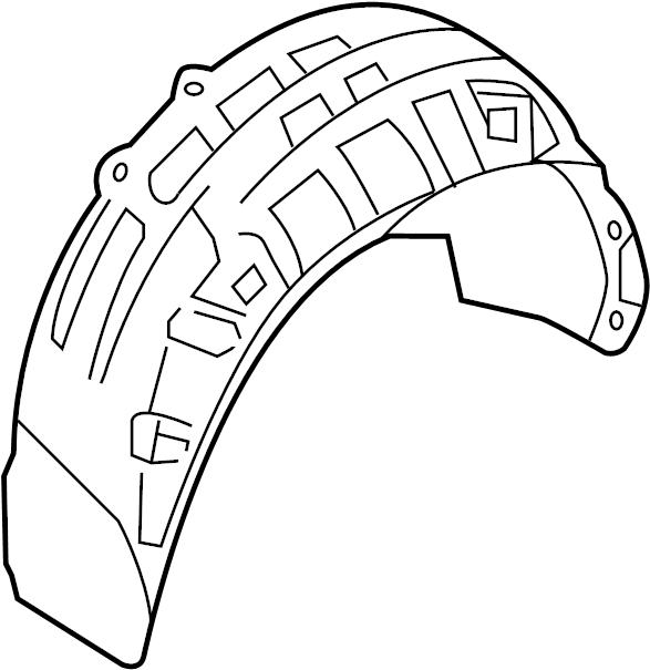 Wheelhouse Liner 5G0-810-972-D - View 4