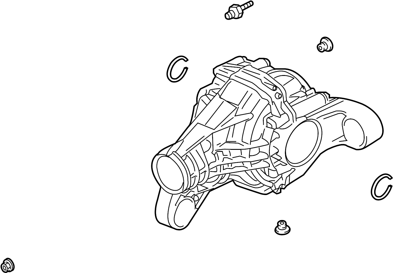 Differential Assembly 0AB-525-017-J - View 5