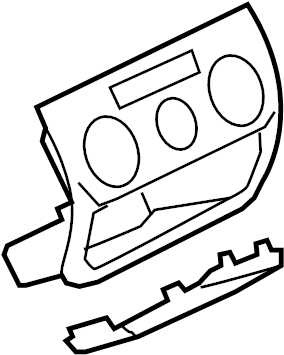 Center Bezel 5N0-820-039-81U - View 2