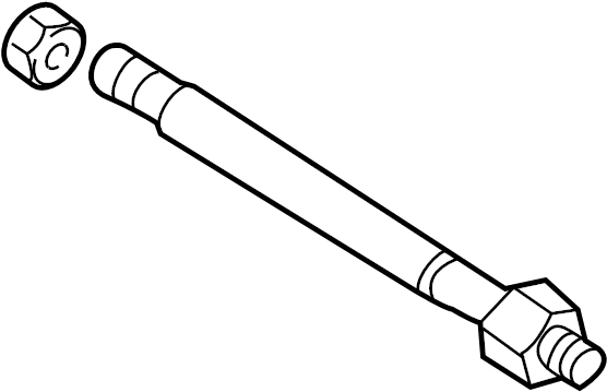 Tie Rod Assembly 1J0-422-803-H - View 5